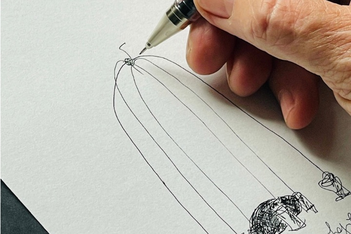 DinA0 goes DinA6 - Mit-Malaktion